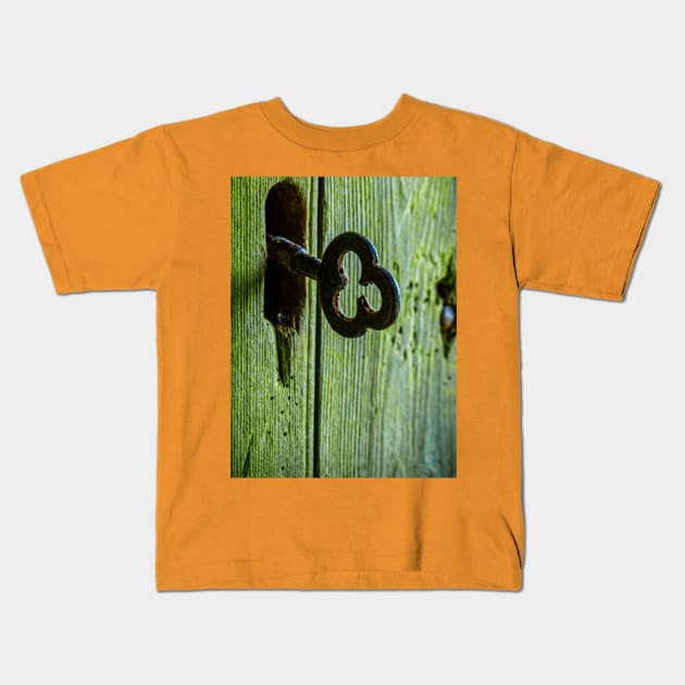 Lock and Key Kids T-Shirt by dalyndigaital2@gmail.com